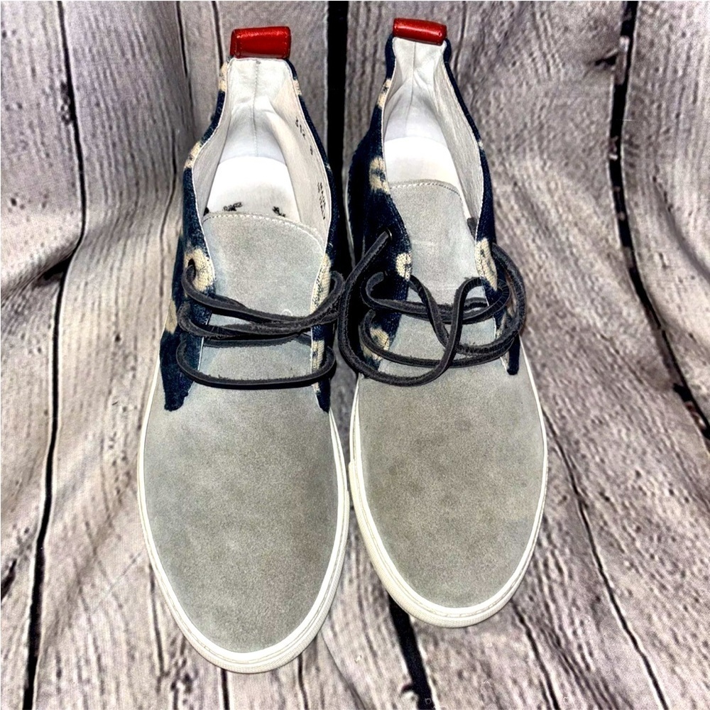 Del Torro Chukka High Top Sneaker Men’s Suede Lace Up Round Toe Shoes Size 8